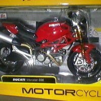 Lego Brick Tomica)Maisto 1:12 Ducati Monster 696 New model 31101