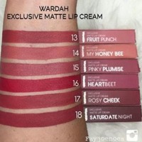 Promo Termurah Lip Cream Wardah Exclusive Matte Baru Lipstik Lipstick