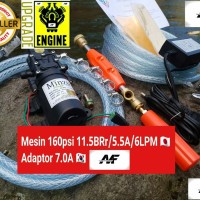 Top Ready paket alat cuci mini portable untuk motor AC mobil atau tama