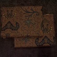Sepasang Batik Solo Wahyu Tumurun Kombinasi Tulis