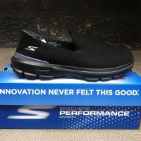 skechers go walk 3 mens black