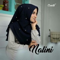 Jual Khimar Nalini Instan Mutiara Hitam / Jilbab / Hijab / Hijab Instan Murah