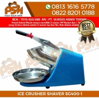 Promo Mesin Es Serut 1 Mata Pisau SATF-SG400-1