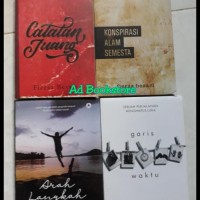 Paket 4 Novel Fiersa Besari - Arah Langkah. Garis Waktu. Catatan Juang
