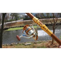 Yumoshi Gulungan Pancing EF6000 Metal Fishing Spinning Reel 12 Ball
