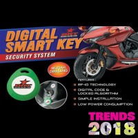 Alarm Motor Honda Revo 110 Fi i-Max Digital Smart Key