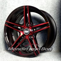 Velg Mobil Zen CV5 Ring 15x7 pcd 5x114.3 Pelek Ban Racing JDM Elegan