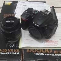 kamera digital camera vlog Nikon D5500 KIT AF P 18 55mm VR resmi Alta