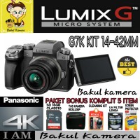 kamera digital camera vlog PANASONIC LUMIX G7K Kit 14 42mm PAKET SUPE