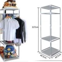 Rak Gantung Serbaguna Untuk Baju, Tas, Boneka, Sepatu