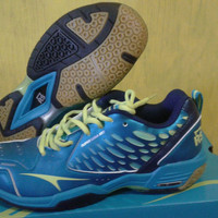 Sepatu Badminton RS Superliga 802 Blue Original Sepatu Badminton Murah