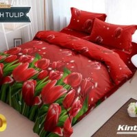Terbaru Bedcover Set Kintakun Dutch Tulip No.1 King 180 Bcs Bed Cover