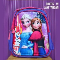 SALE TAS SEKOLAH ANAK TK SD RANSEL PALO ALTO Motif Frozen Princess A