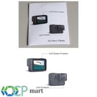 Lcd Screen + Lens Protector (anti Gores) Gopro Hero 5 Bl kamera camera
