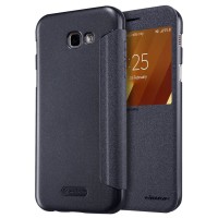 SAMSUNG Galaxy A3 2017 A320F - NILLKIN Sparkle Leather Case BLACK