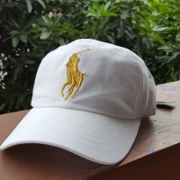 Cap Topi Polo Putih Big Pony Original