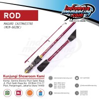Rod Joran Pancing Baitcasting Maguro Cast Maestro 602 BC