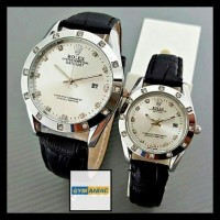 ROLEX 442 JAM TANGAN COUPLE PASANGAN SEPASANG YANG TAHAN ANTI AIR UNIK