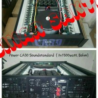 Murah Power Amplifier SoundStandar CA 30 ( 2 x 1500 watt 8ohm )