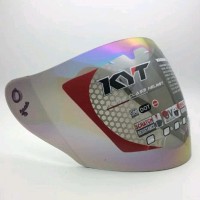 Kaca Helm visor rainbow pelangi ink centro jet Kyt dj maru Original