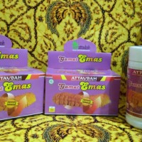 Kapsul Gamat Emas Attaubah 60 Kspl I Original I Originl