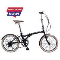 SEPEDA LIPAT Sepeda London Taxi Folding Bike 20 inch - Black READY
