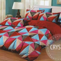 Rosewell Bed Cover Single Microtex Disperse 120x200cm - Crystal