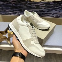 Sepatu kulit branded pria cowok valentino sneaker casual kw mirror