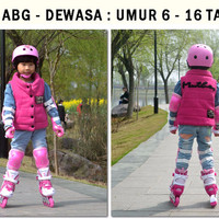 Helm Sepeda Skuter Sepatu Roda Dekker Pengaman Anak DEWASA 6-16 Tahun