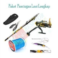 Paket Pancingan Laut Lengkap Joran Yuelong 2.7m Plus Re Murah