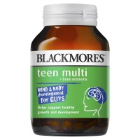 Jual Blackmores Ten Teen Multi for Guys 60 Caps Multivitamin Otak Pria Murah