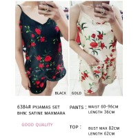 GROSIR IMPOR Baju tidur wanita bahan Satin 6384