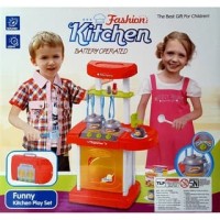 Promo Tokopedia - THEONA.TATA MAINAN MASAK FASHION KITCHEN SET KOPER