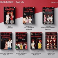 ORI PAKET NOVEL OMEN SERIES - LEXIE XU diskon 12,5%