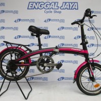 FREE ONGKIR - Sepeda Lipat Pacific 2980 HT 16 Inci Garansi 5Th