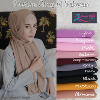 Jilbab/Hijab/Pashmina Instan Pastan Simpel ala Nissa Sabyan Gambus