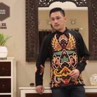 Batik kemeja panjang sogan - garuda kencana