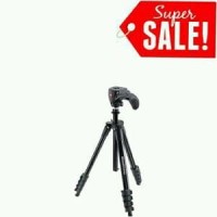 Manfrotto Compact Action Tripod for Kamera Canon Nikon Son Berkualitas