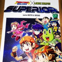 Komik Crossover Boboiboy Galaxy X Lawak Kampus SUPERIOR