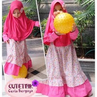 Gamis Anak Cutetrik VR3 - Baju Anak Muslim Berkualitas - Dress Anak