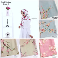 Jual kerudung SEGIEMPAT hijab jilbab INSTAN / SEGITIGA INSTAN / PASTAN Murah