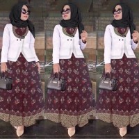BAJU MUSLIM SET 4IN1 HAZNA (4 WARNA )