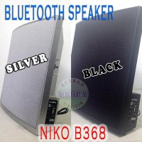 JUAL B368 SPEAKER BLUETOOTH AKTIF NIKO USB FM RADIO LINE IN ACTIVE