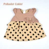 Dress Bayi / Pakaian Gaun Anak Perempuan Newborn Pesta Berlapis 0-1thn