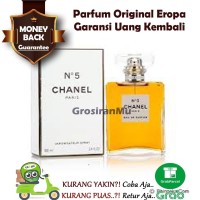 Tester Parfum No 5 CHANEL Paris 100ml Original Nonbox Eropa Ori Reje