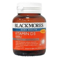 Jual Blackmores Vitamin D3 1000 IU 1000IU isi 60 Kapsul Vit D3 D Tulang Murah