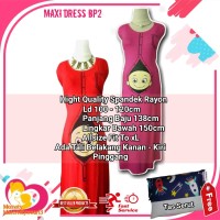 Daster Ibu Hamil Unik Baju Maxi Dress Gamis Hamil Modis Bp2 Momoty