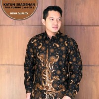 Alt Kemeja Batik lengan panjang keris Laseman