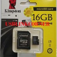 KINGSTON MICRO SD MICROSD CARD 16GB 80MBps - GARANSI RE Murah