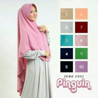 Hijab Khimar Pinguin Pad Promo